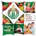 8ft GeoMetrix Fabric Trade Show Backwall Booth | 9-quad with 9 banners Exhibit | Trade Show Backwall