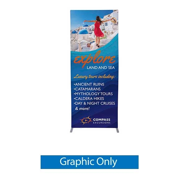 3ft x 7.5ft Journey SEG Display Kit | Graphic Only