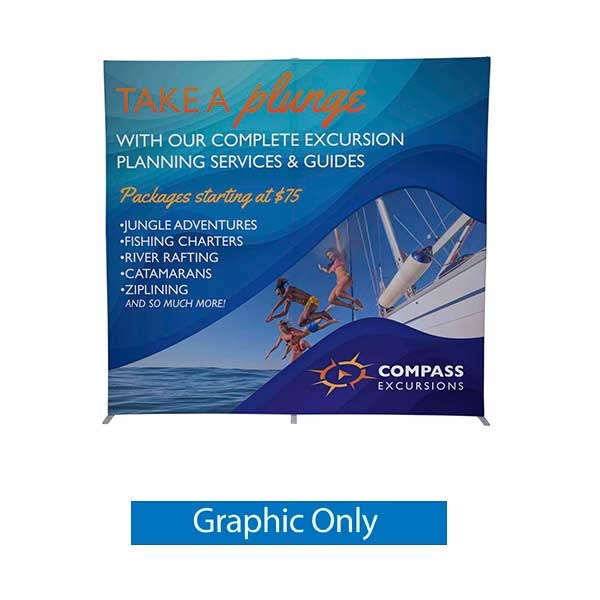 8ft x 7.5ft Journey SEG Display Kit | Graphic Only