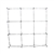 8ft x 8ft Deluxe GeoMetrix 9-Quad Classic Display (Hardware Only)