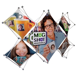 10ft Deluxe GeoMetrix 342020 Replacement Graphics are a great way to create a new design, look, and feel .The Xpressions series and Deluxe GeoMetrix offers many of the features the exhibitors look for in a high quality trade show displays