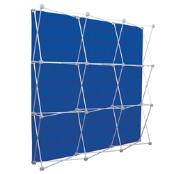 8ft x 8ft Deluxe GeoMetrix 9-Quad Back Wall Panel (Graphic Only)