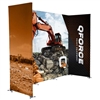 10ft x 8ft TRIGA Go U-Booth Kit | XYZ Displays