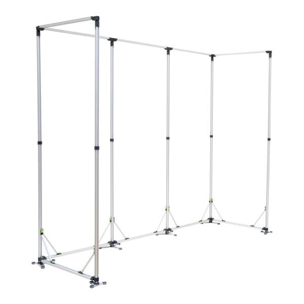 10ft x 8ft TRIGA Go U-Booth | Hardware Only | XYZ Displays