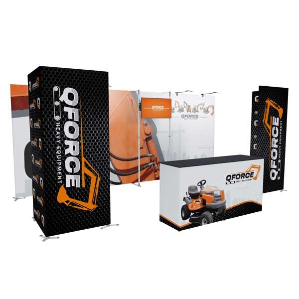TRIGA Go Modular Booth Kit 2 | XYZ Displays