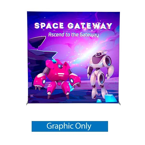 5ft x 8ft Astra Backlit Wall Kit | Graphic Only