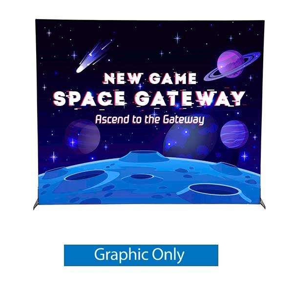 10ft x 6.5ft Astra Backlit Wall Kit | Graphic Only