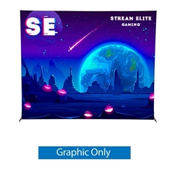 10ft x 8ft Astra Backlit Wall Kit | Graphic Only