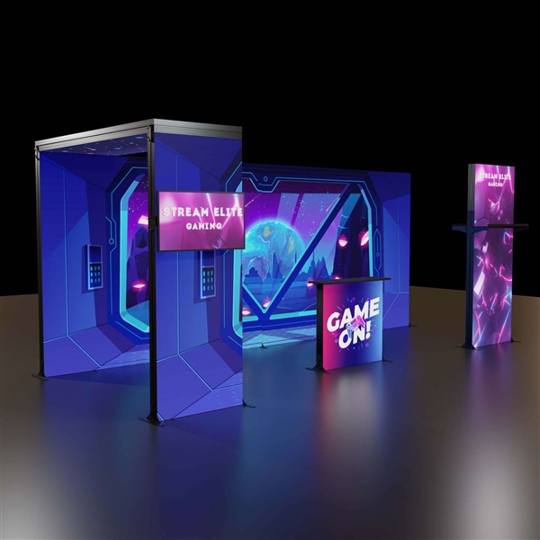 20ft x 8ft Astra Backlit Modular Plus Display Kit 3