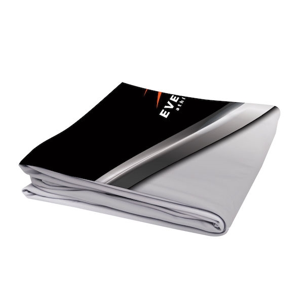 8ft x 7ft EuroFit Incline Graphic Only. These double-sided displays weigh 75% less than standard pop-up displays.