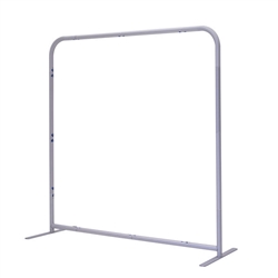 4ft x 4.5ft EuroFit Straight Wall Floor Tension Fabric Display Hardware Only