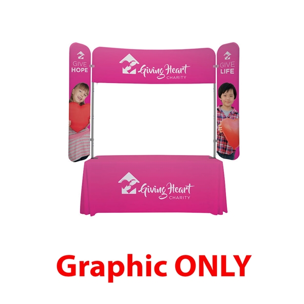 6ft x 6ft  EuroFit Monarch Graphic Covers (Graphic Only). 
These graphic covers are designed for use with the 6' EuroFit Monarch.
