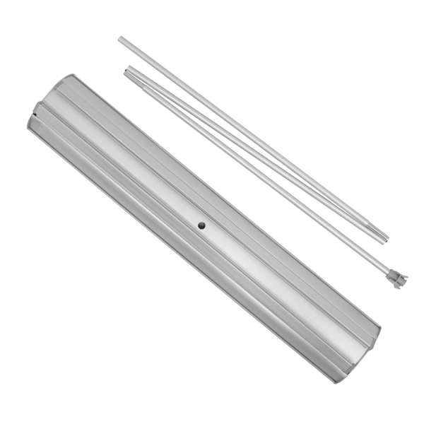 33.5in x 83in Dual Retractor Banner Stand | Hardware Only