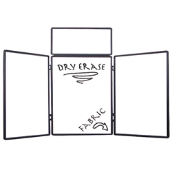 4ft Show 'N Write Display w/o Graphic Panels (Hardware Only)