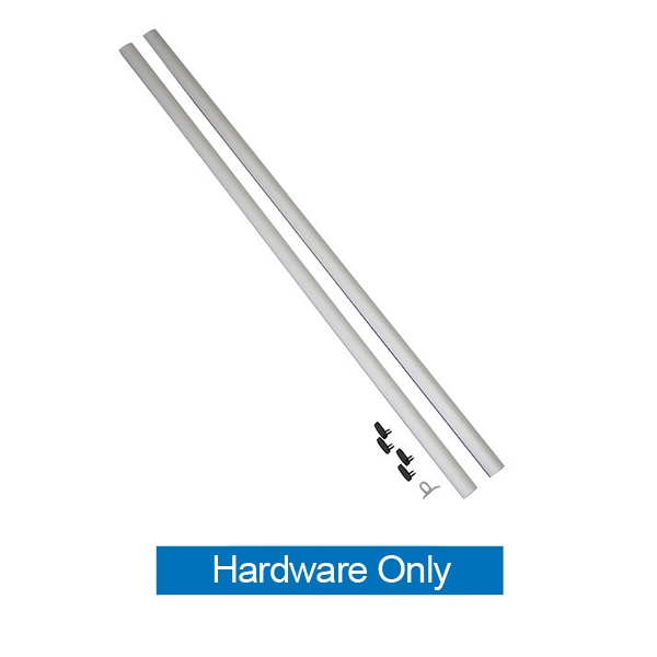 24in x 30in EasySnap Hanging Banner (Hardware Only)Take advantage of overhead space for indoor ad campaigns with this hanging banner hardware.