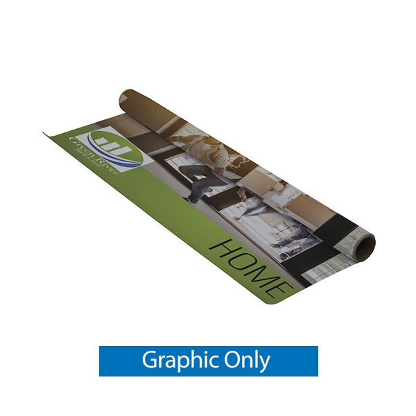 30in x 40in Double-Sided EasySnap Hanging Banner (Graphic Only)Take advantage of overhead space for indoor ad campaigns with this hanging banner.