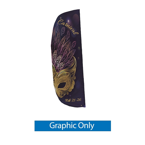 10ft Stadium Flutter Double-Sided Flag (Graphic Only)This replacement flag is designed to flutter in the breeze. Flagpole sold separately.