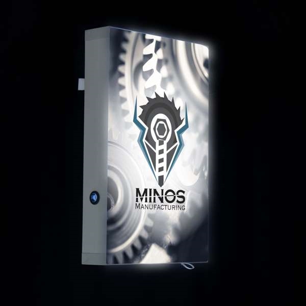 11in x 17in Standard SEG Glo Backlit Wall Display