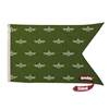 2.5ft x 4ft Polyester Guidon Double-Sided Flag