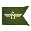 4ft x 6ft Polyester Guidon Single-Sided Flag