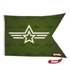 4ft x 6ft Polyester Guidon Double-Sided Flag