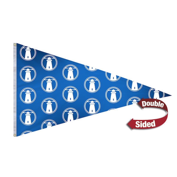 6ft x 10ft Polyester Pennant Double-Sided Flag