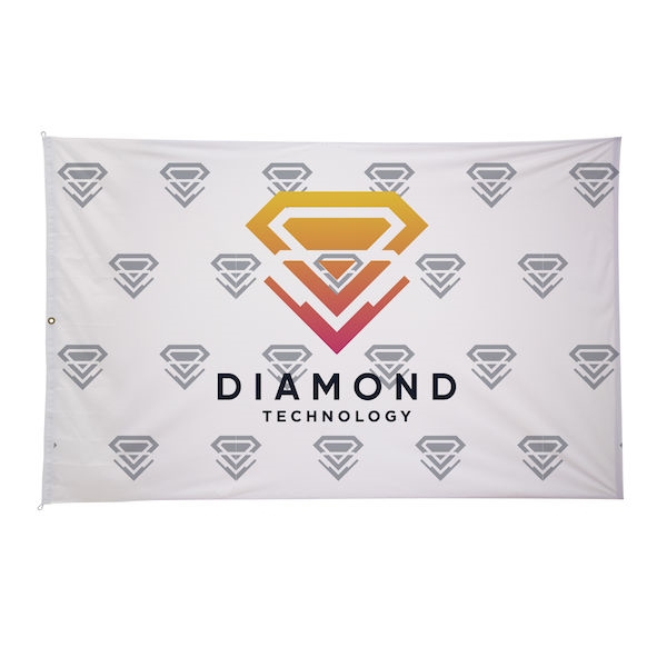 15ft x 10ft Polyester Standard Single-Sided Flag