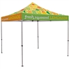 10ft Deluxe Event Tent with Vented Full-Color Dye-Sub Canopy