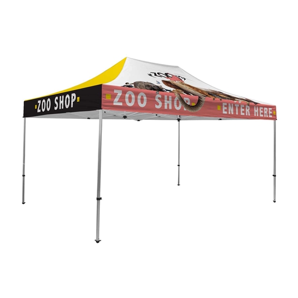 10ft x 15ft Premium Aluminum UV Printed Event Tent Canopy
