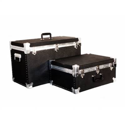 852 Transit Trunk   A Rugged Travel Case suitable to Carry or Ship - 0.015 high-density polyethylene, Steel tongue-and-groove frame, Heavy-duty, surface mounted hardware, Continuous hinge, One key lock, two catches