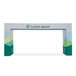 20ft x 10ft Rectangular 3D Arch | Double-Sided Kit
