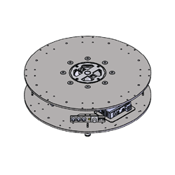 The updated and improved Showroom Mini unit is uniquely designed to handle substantial weight and unbalanced loads. Comes standard with variable speed DC brushless motor, direction control switch, and 27.5" round steel base and top.