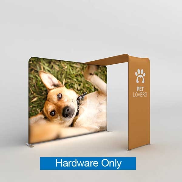 Waterfall XL Shelving Kit w/ 79in Arch for Backlit WaveLight Displays | Hardware Only
