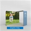 Waterfall XL w/ 79-114in Arch for Waveline Displays | Double-Sided Graphic Only