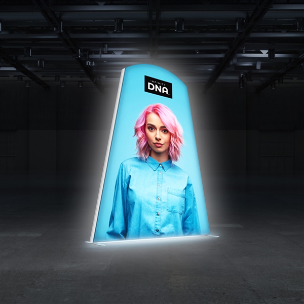 6.5ft x 8ft Infinity DNA Pro RT2050XLL Light Box | Backlit Single-Sided Trade Show Display