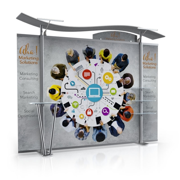 10ft Wave Top Timberline Display