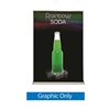 5ft x 8ft Cascade Vinyl Retractable Banner Stand