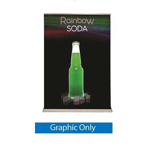 5ft x 8ft Cascade Vinyl Retractable Banner Stand