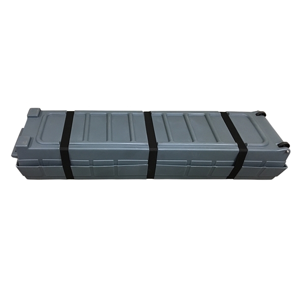 63in x 17in x 7in Rotomolded Plastic Case (w/ Wheels)