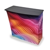 37in x 36in Star Fabric Counter w/ Black Countertop
