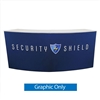 88in x 39in Wave Tube Curved Double Counter | Graphic Only