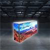 39.5in x 78.75in Igniter LightBox Trade Show Double Counter w/ Locking Door