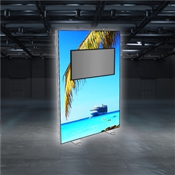 5ft x 8ft Igniter SEG Lightbox | Single-Sided Kit | w/ TV Mount