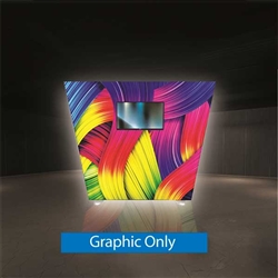 10ft x 8ft Freestanding Igniter LightBox w/ TV | Single-Sided | Graphic Only