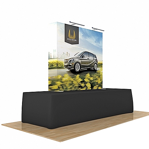 5ft x 5ft Star Fabric Popup Tabletop Display | Kit w/ Endcaps