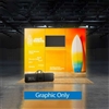 Sego8 10ft x 8ft Configuration B | Lightbox | Double-Sided Graphic Only