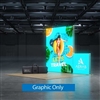 Sego8 10ft x 8ft Configuration D | Lightbox | Double-Sided Graphic Only