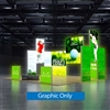 Sego8 20ft x 20ft Configuration A | Double-Sided Lightbox | Graphic Only