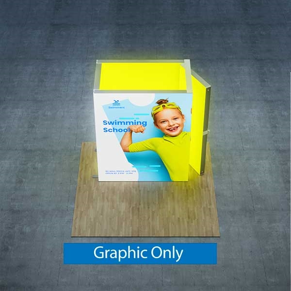 Sego8 10ft x 10ft Configuration I | Lightbox | Double-Sided Graphic Only