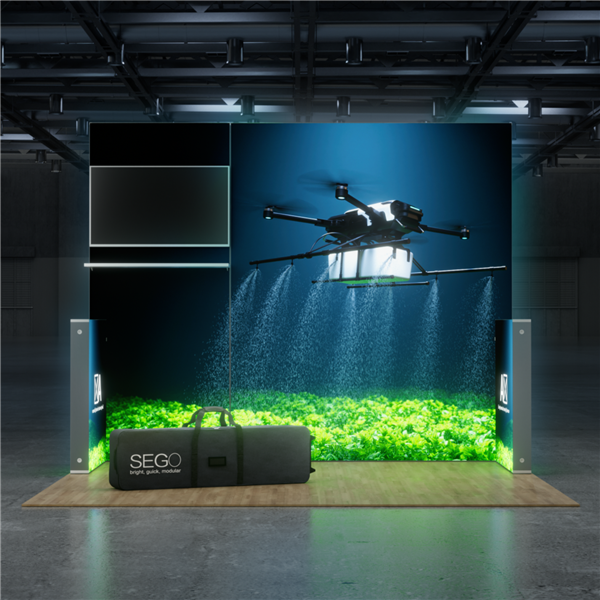 Sego8 10ft x 8ft Configuration O | Lightbox | Double-Sided